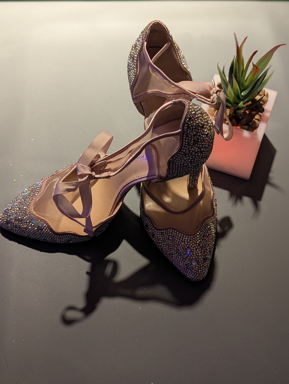 BETSEY JOHNSON Rhinestone Pumps AKA Something Blue🩵🩵🩵🩵